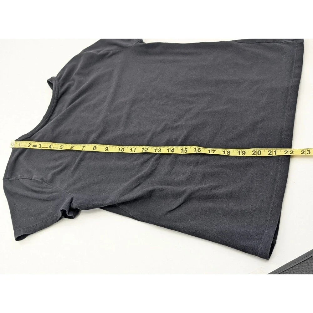 Michael Kors Black Graphic Logo Short Sleeve Crew Neck T-Shirt Size Small